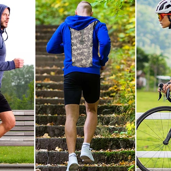 Ryggsäck för vandring, vandring, löpning, cykling och klättring