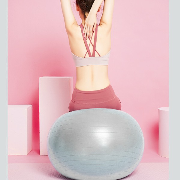 Träningsboll – Stabilitetsboll för Hem, Yoga, Gym, Fysioboll, Schweizisk Boll, Fysioterapi