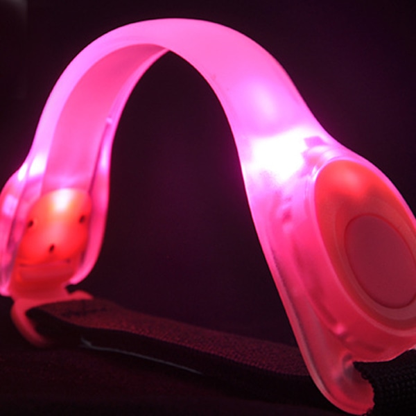 LED-armband med reflex, för cykling och utomhussporter