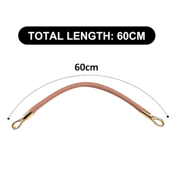Erstatningsstropper for håndvesker 2 stk 60 cm Erstatningsveskestropper Lærhåndveskehåndtak Fjærspenne
