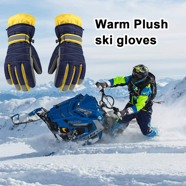 Vintervarma Handskar för Kallt Väder Skid- och Snowboardhandskar