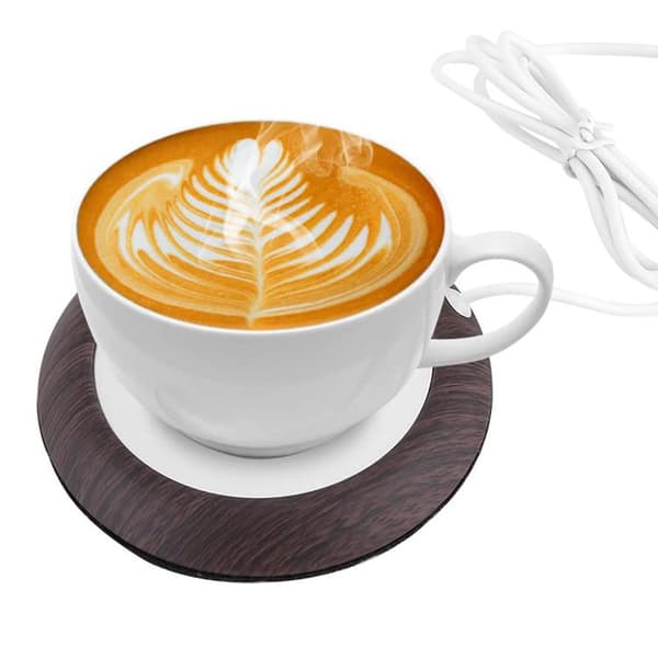USB Heating Plate Creative Metal Constant Temperature Heating Plate Coffee Insulation Plate Warm Heating Plate[TT]