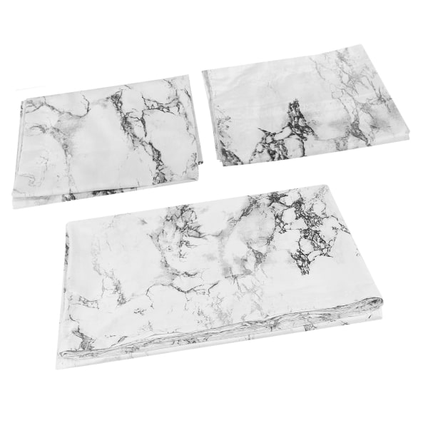 Printed marmor Sängkläder Set Polyester påslakan cover