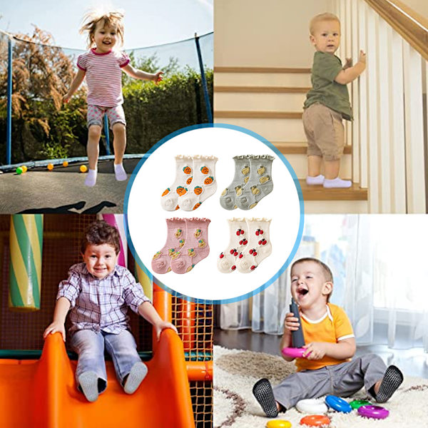 3 par babymesh-handskar, reporisistenta handskar för både pojkar och flickor