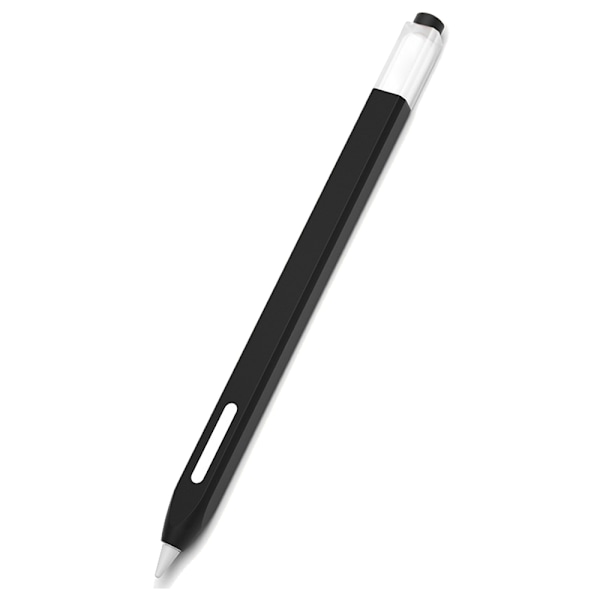 Skyddande mjukt silikonskal, kompatibelt med Apple Pencil 2:a generation, genomskinlig geléfärg