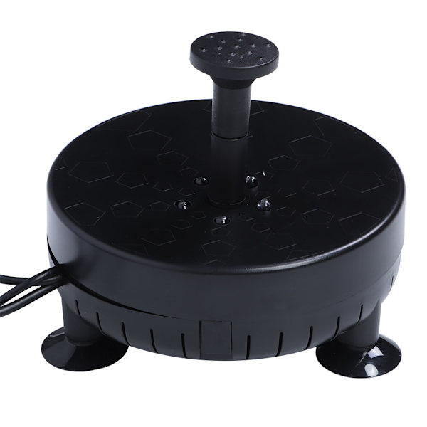 9V 8W Solcellsdriven Flytande Fontänpump för Utomhuslandskap Pool Dekoration med Ljus