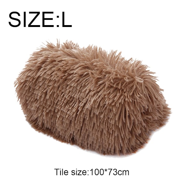 Suurten Koirien Deluxe Pehmeä Plush-Lemmikkivuoteet, Irrotettava Pesu Peite, Koiran Vuode Koulutusmatto