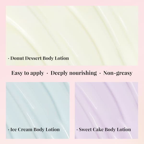 Scented Moisturizing Body Lotion Series Donut 200ml
