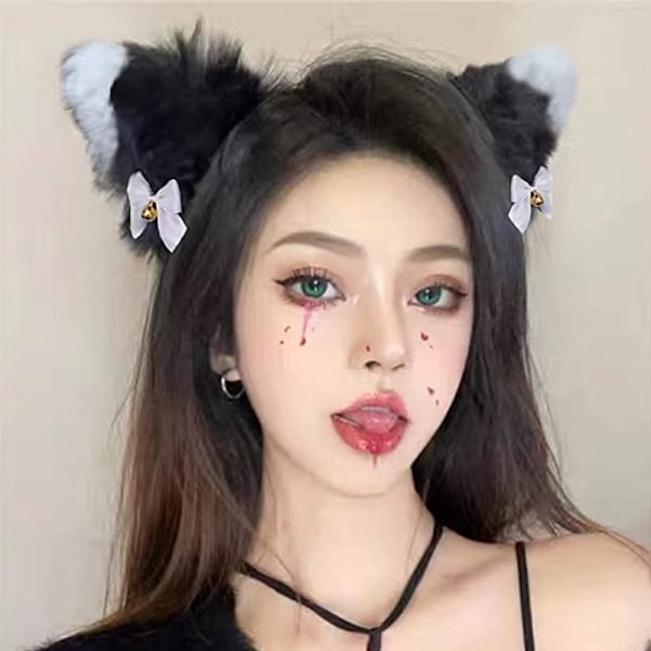 1 stk Katteører Hodebånd Cosplay Jente Kvinne Søt Fest Hodeplagg