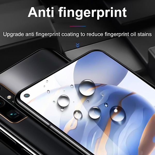 Samsung S22/S23 - 2-Pack Heltäckande Skärmskydd i Härdat Glas