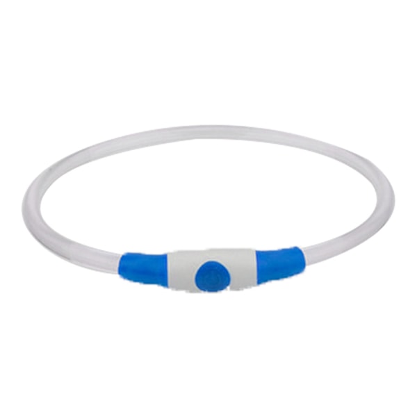 Ljusstarkt LED-halsband för hundar, 1 st, vattentätt, mini-USB-laddningsbart, TPU-glödande säkerhetsbas
