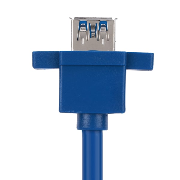 USB3.0 19PIN till 2AF Frontpanel-kabel med skruvhål (0,3 m)