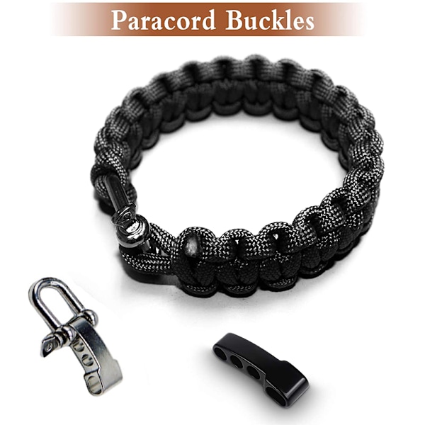 3 stk U-formet spenne Utendørs paraply tau armbånd tilbehør justerbar spenne U-formet stål spenne