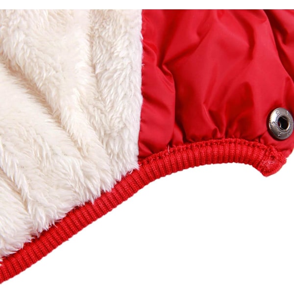Fleecefodrad hundjacka, mycket varm för vinter och kallt väder, extra mjuk vindtät hundväst