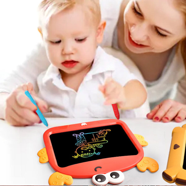 LCD-kirjoituslevy Tytöille ja pojille Oppimiseen Aistipeli Piirustus Doodle-taulu