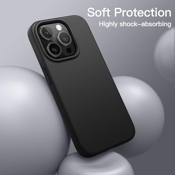 iPhone 13 Pro Skal Matt Svart - Skydd och Stil i Ett