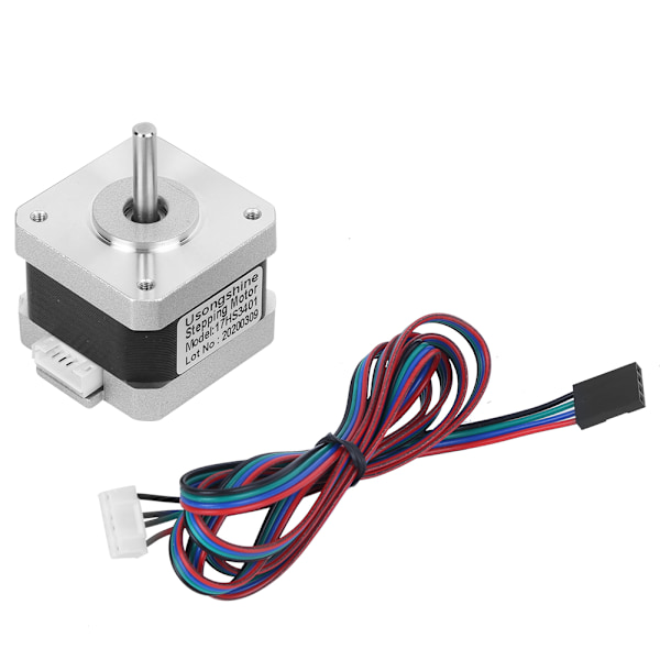 NEMA 17 Trinmotor 3D Printer Tilbehør med 4-polet Kabel 17HS3401