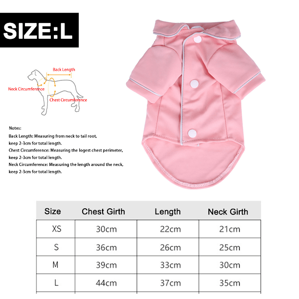 Pienille Koirien ja Kissojen Silkki-Pyjamat, Pehmeät Lemmikkipaidat Loungewear Pentujen Vaatteet, Kissojen Unipaita (Vaaleanpunainen)