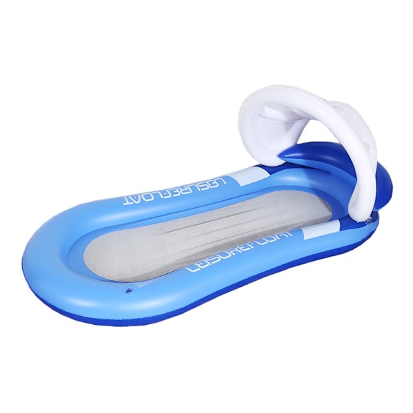 Uppblåsbar Vattenflytande Hängmatta, Bekväm Pool Lounger Float, Simbassäng Uppblåsbara Flottar Flytande Säng Vatten Soffa Lounge Stol Drifter,