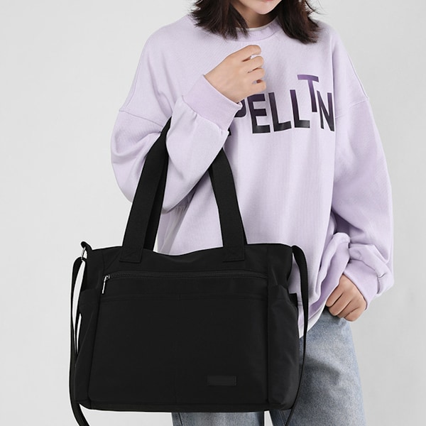 Nylon Crossbody-väskor för kvinnor, axelremsväska, vattentät messenger-väska, satchell, damhandväskor, plånböcker