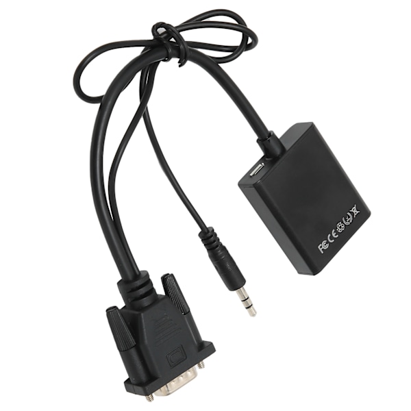 Ljudkonverterare VGA till HDMI-signalomvandlingsadapter