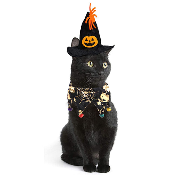 2 kpl Halloween-lemmikkieläinten asuja, Halloween-lemmikkieläinten koristeet, asukoristeet, loma