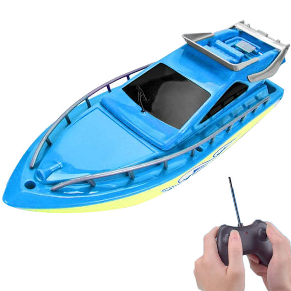 RC Båt Leksak Super Mini Hastighet Fjärrkontroll Skepp Elektriska Båtar Leksaker För Barn Present