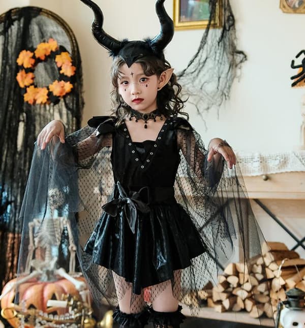 Halloween-kostumer til børn - Vampyrkjoler 2XL