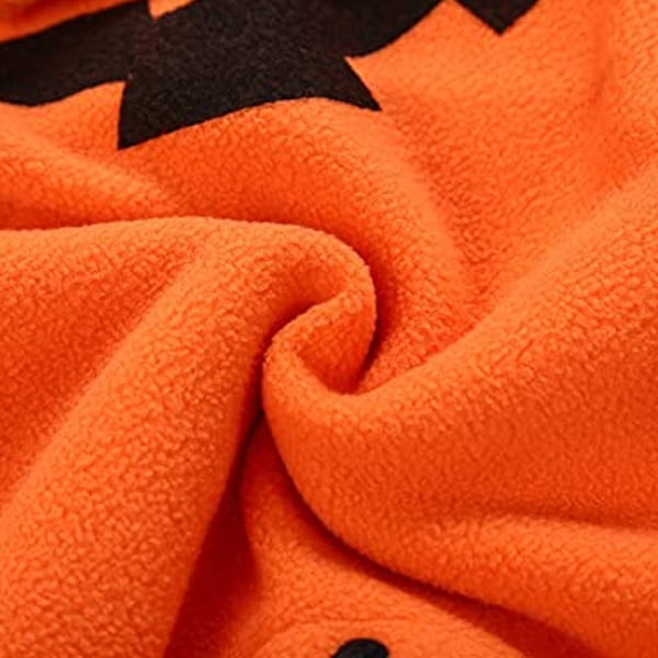 Baby Pige & Pige Halloween Græskar Romper Body + Hat + Sko Kostumer