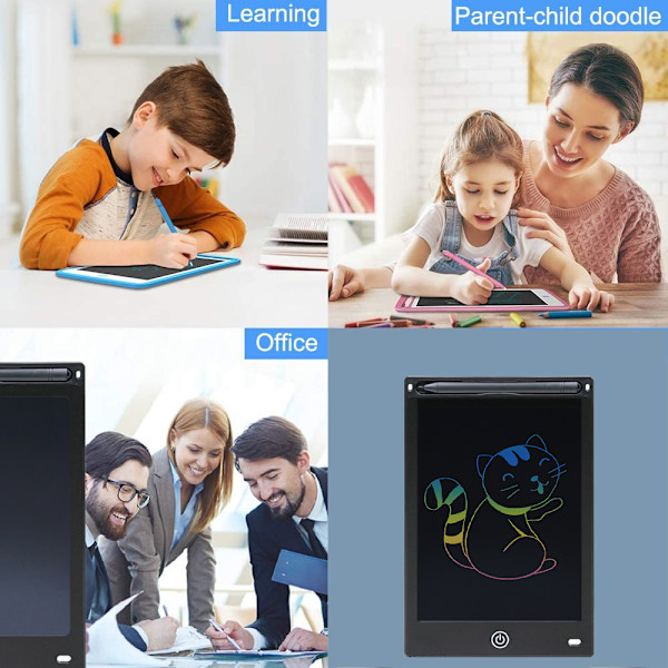 Värillinen piirustus LCD-tabletti lelu kirjoitus tabletti joululahja