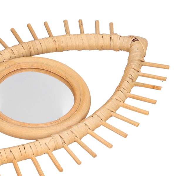 Nordisk Innovativ Henge Speil Veggmontert Retro Kunst Inngangsspeil for Hjem Bad