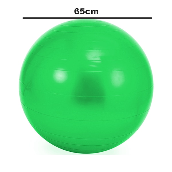 Treningsball, stabilitetsball, treningsball for holdning, balanse, yoga, pilates, kjerne og rehabilitering
