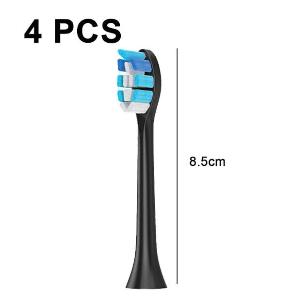Clean Replacement Sähköhammasharjan Vaihtoharjat, 4 Harjaa