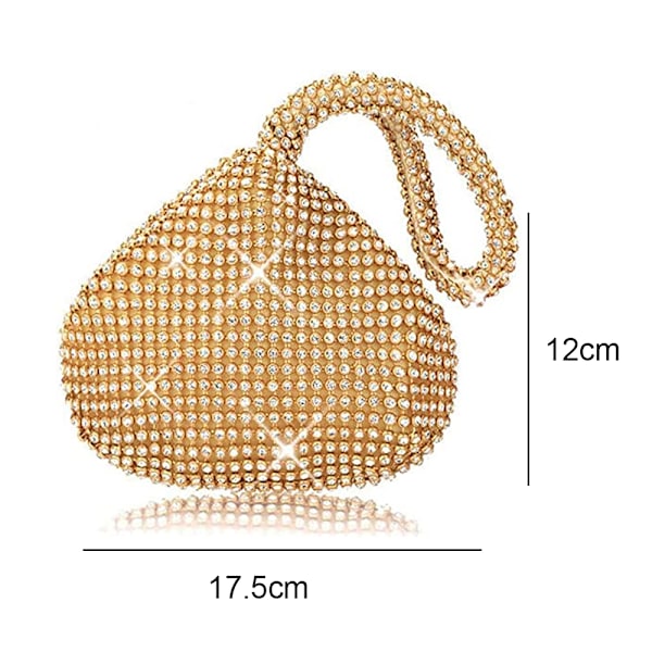 Mote-clutch for brudepiker, brudekjole-middagsklutch