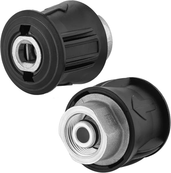 2 stk Høytrykksvaskeradapter Høytrykksvaskerkobling M22 14mm Ho[TT]
