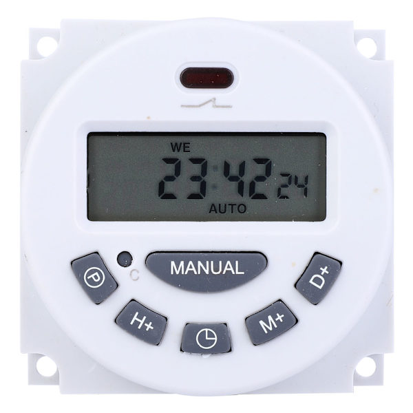 L701 Mini LCD-display Digital Timer Tidstyrningströmbrytare (220V)