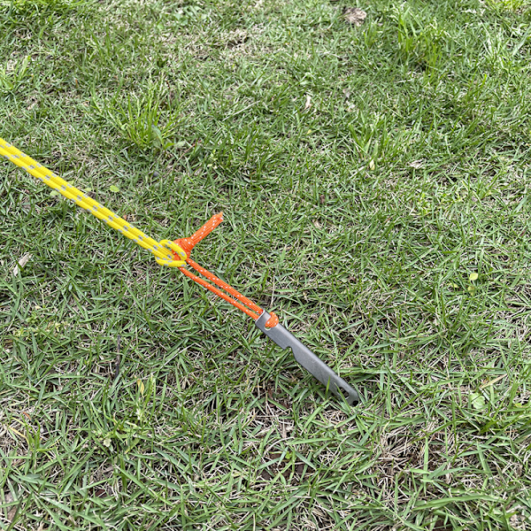 Tältpinnar för utomhus, himmelsgardin, markspik, titanlegering, camping, strand, snö, V-formad bälte, rep, 16 cm - för camping, vandring, trädgårdsarbete och