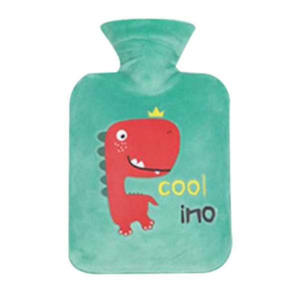 Klassisk gummithermos med sødt strikket cover