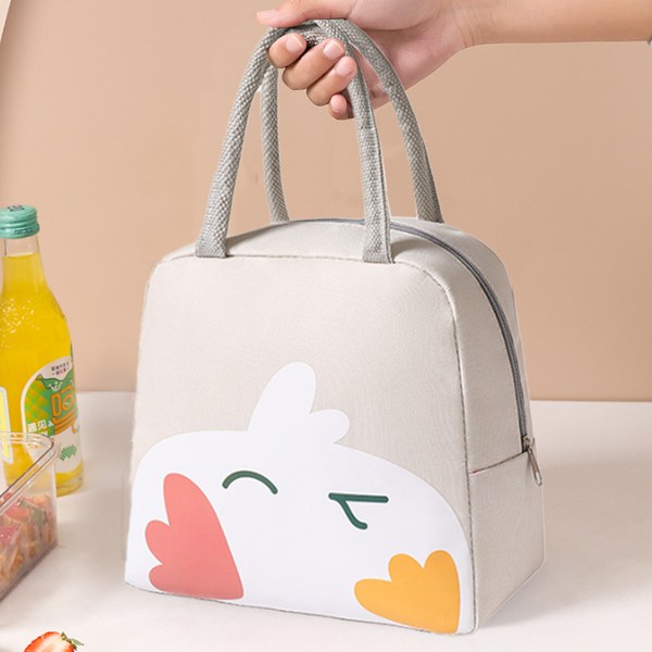 Lunsj Vanntett Bentoboks Gjenbrukbar Termisk Tote Bag for Kontorarbeider Piknik Vandring Strand Fiske