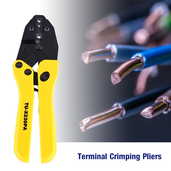 Crimping Pliers Terminal Cable Wire Lug Crimper Hand Crimping Tool