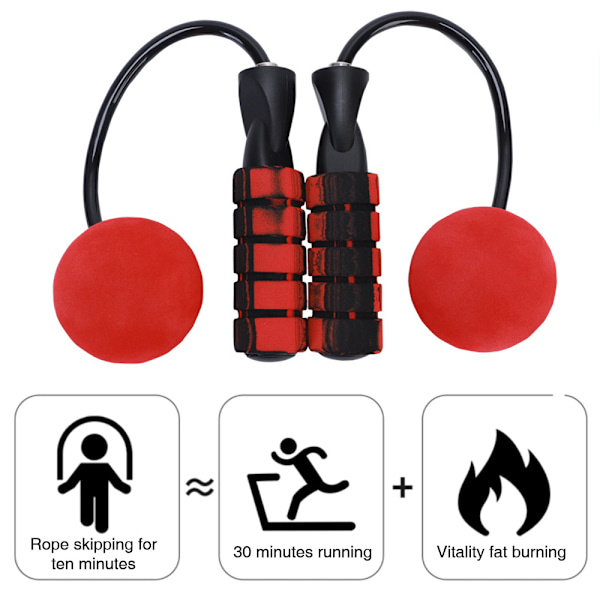 Hoppetov, Vægtede Ropeless Springtov til Fitness, Tangle-Free Hurtig Hastighed Springtov Træning