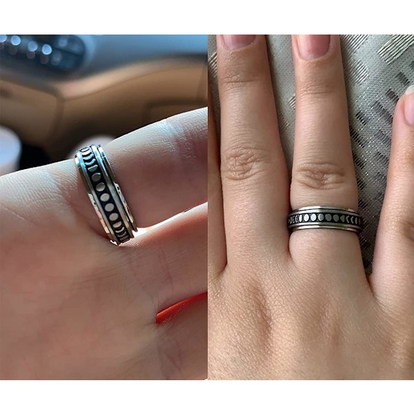 Oro Ring för Ångest, Snurrring för Ångest, Fidget Ring för Ångest, Snurrring för Ångest, Stressring, Anti-Ångest Ringar för