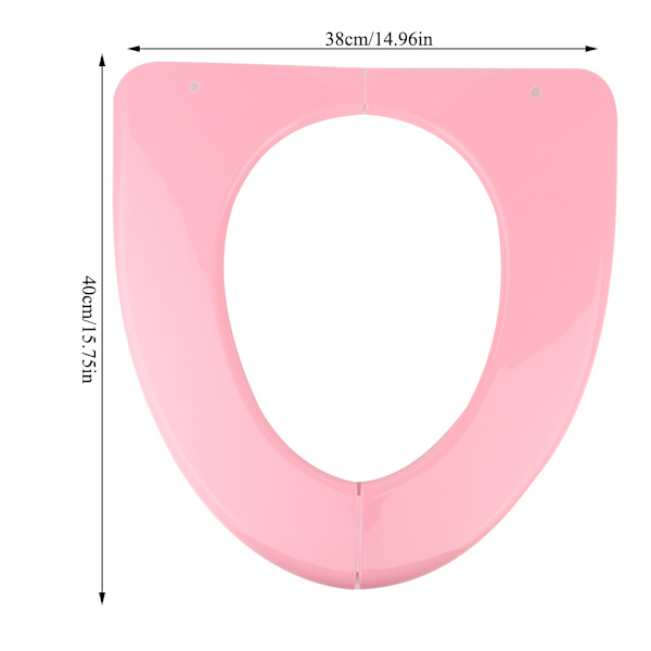 Foldbar Potte til Toilettræning af Småbørn, Potte til Børn Drenge & Piger (Pink)