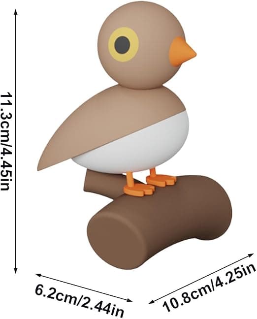 Rechargeable Motion Sensor Light | Portable, Wireless, and Magnetic, Bird-Shaped [TT]