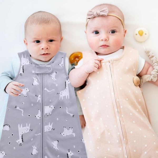 Enkel Sleeveless Väst Swaddle - Barnpyjamas för Sommar