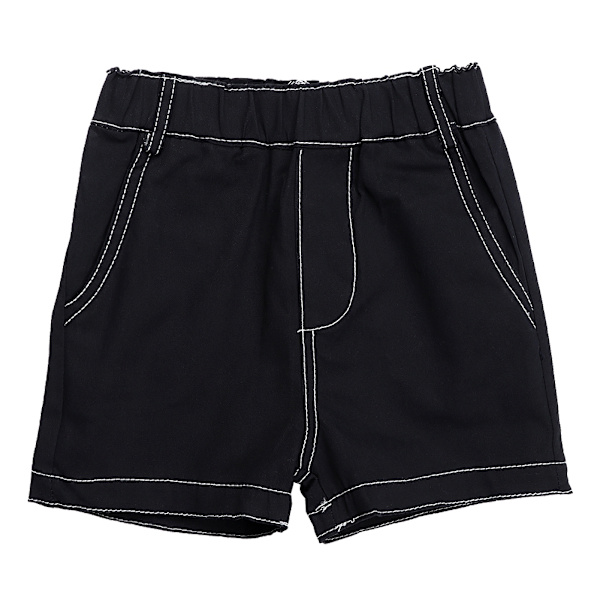 Sommarbyxor för barn, barnbyxor, sommarbyxor för pojkar (Vit 90cm)
