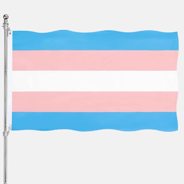 3x5 Foot Transgender Flag - Levande färg och blekningssäker - Rosa