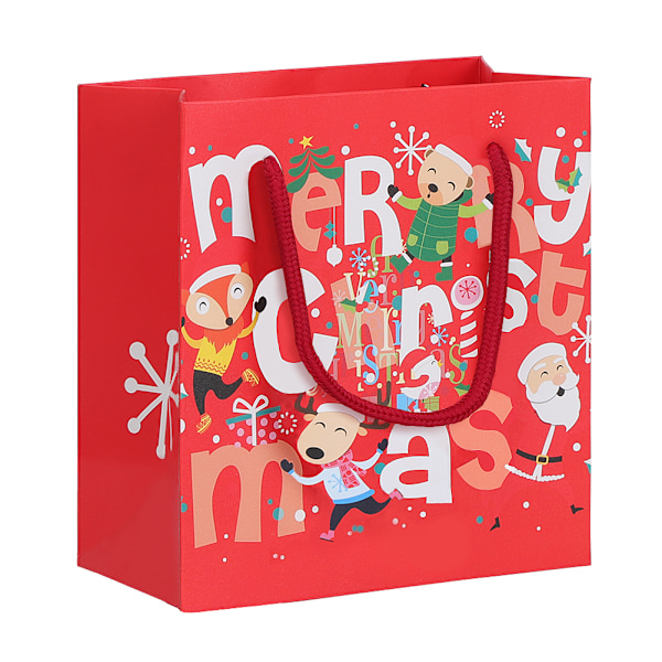 Julklappsinpackning för Godis och Små Presenter (Röd 20 * 20 * 8cm)