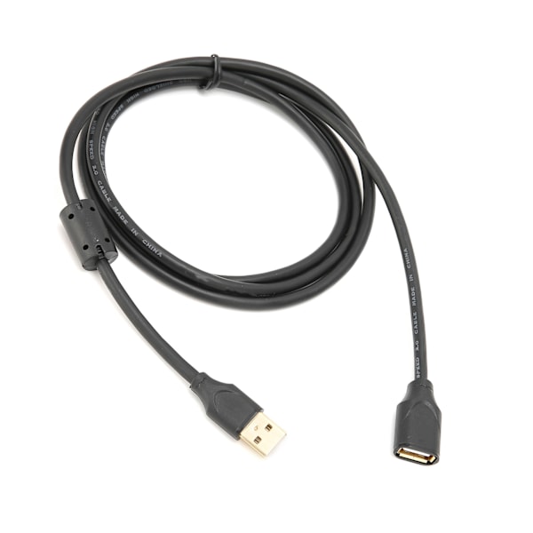 MINDPURE USB 2.0-förlängare, förgylld, flexibel, antioxidant, miljövänlig dataförlängningskabel