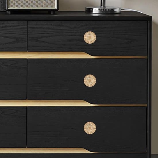 10 stk dørknotter, flate messinghåndtak, skapknapper, runde knotter, solid design, kjøkkenskuffeknotter, skaphåndtak, ABS-materiale